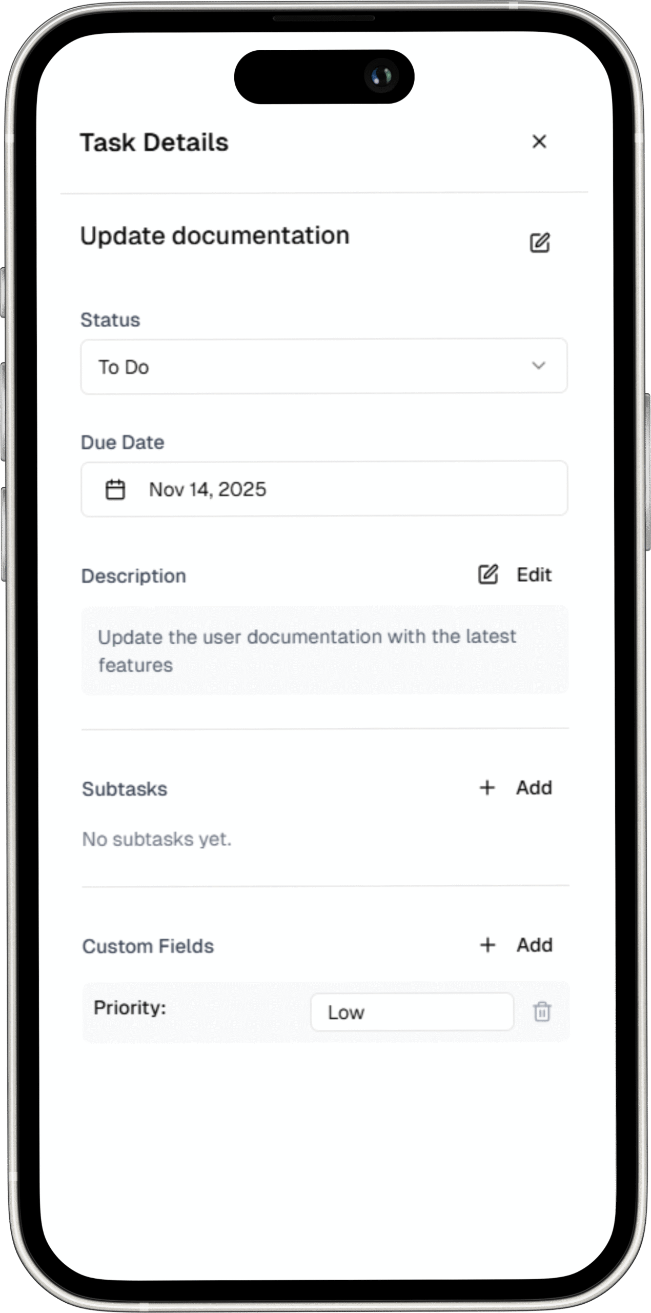 Project management with automation. Track tasks across To Do, In Progress, Blocked, and Completed with smart workflows.