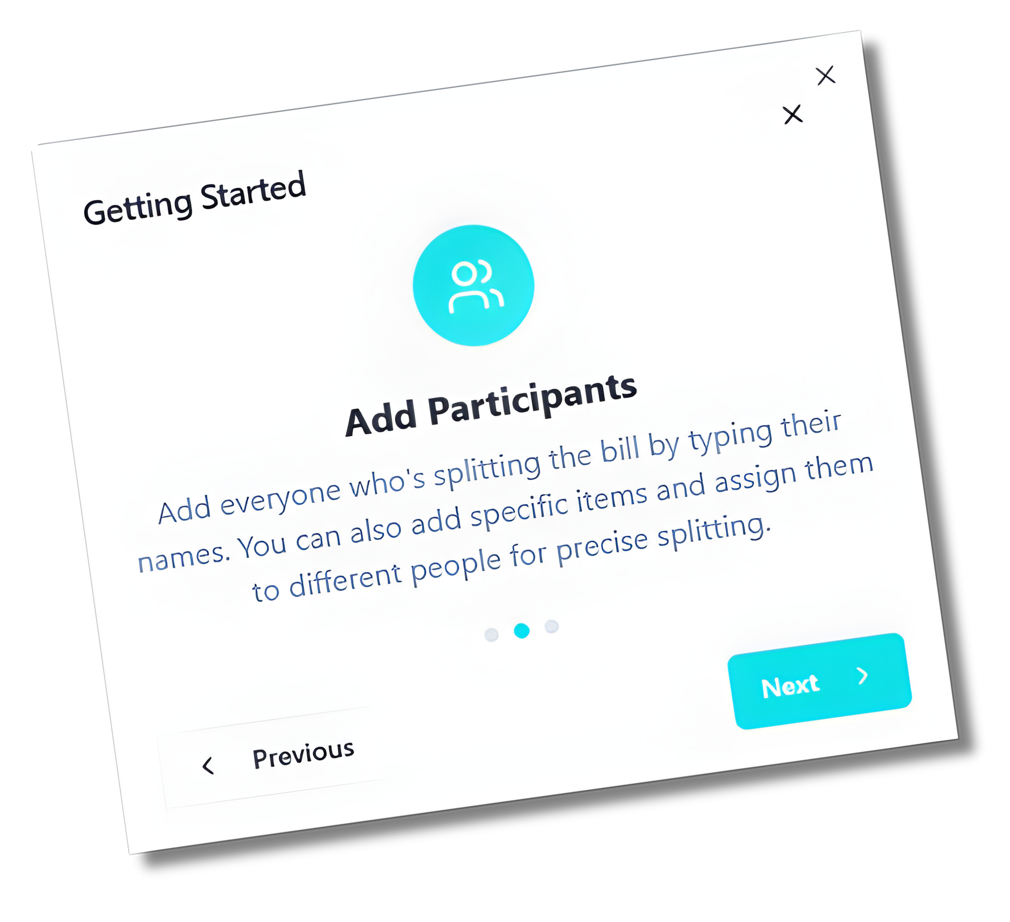 The one-tap bill splitter that handles tax, tips, and multiple people. No more awkward payment conversations.