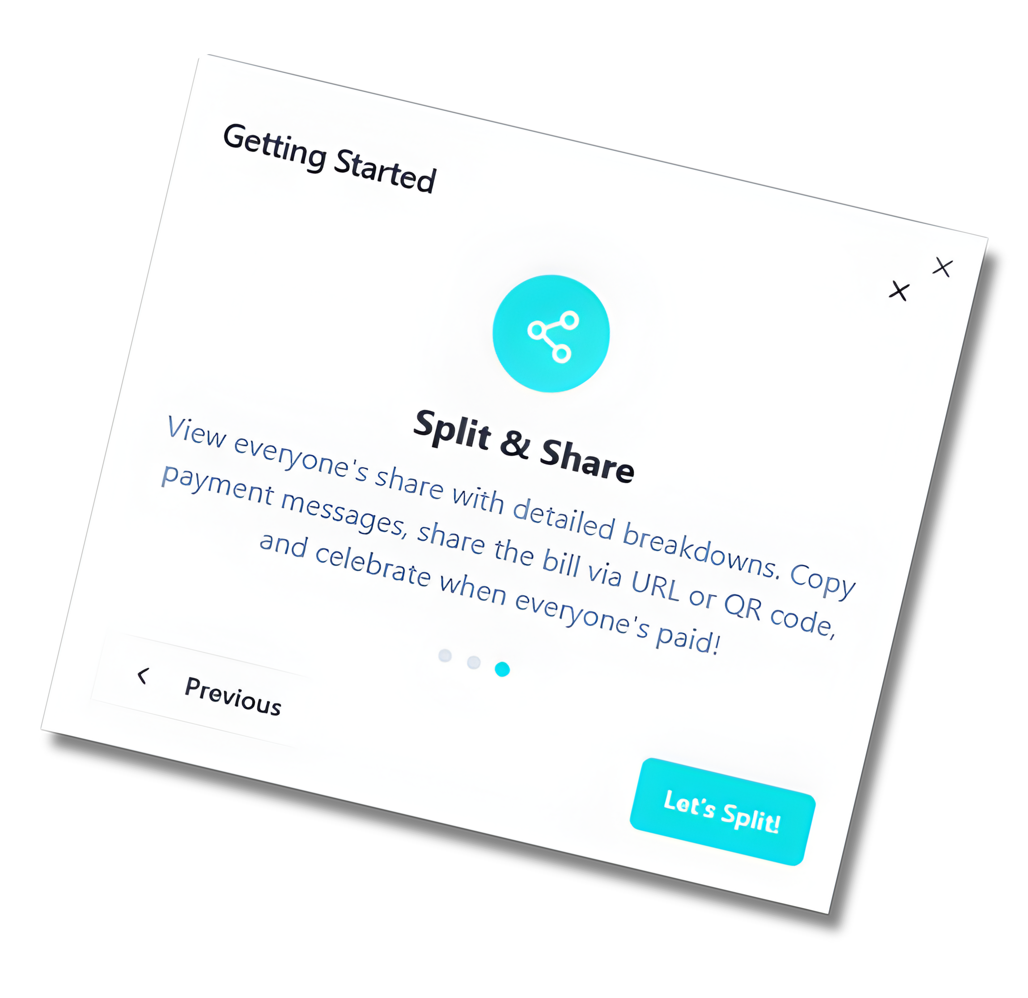 The one-tap bill splitter that handles tax, tips, and multiple people. No more awkward payment conversations.